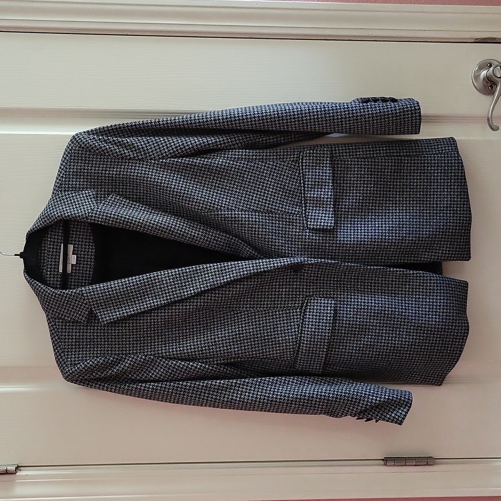 Loft houndstooth blazer